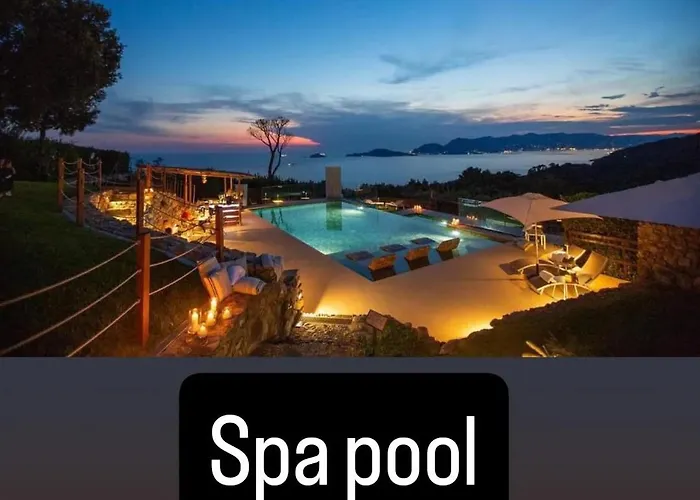 ヴィラ House With Pool, Jacuzzi,garden And Bbq Next Seaside *